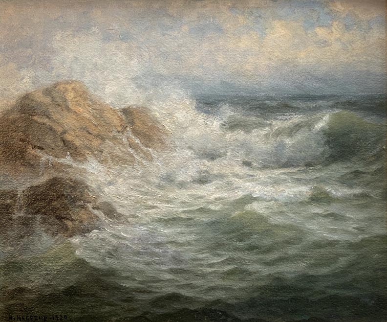 Nels Hagerup, Across the Golden Gate, before the bridge