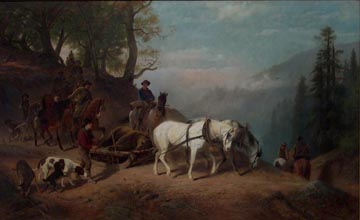 William Hahn Return from the Bear Hunt Oakland Musuem
