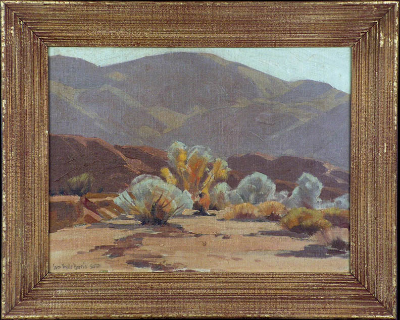 Sam Hyde Harris Cathedral Canyon Sketch 1951