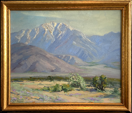 Arthur Merton Hazard Mount San Jacinto in Winter