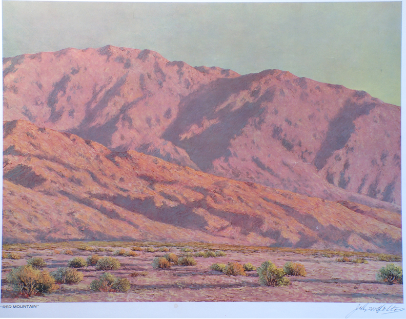 Printbin John W Hilton Red Mountain