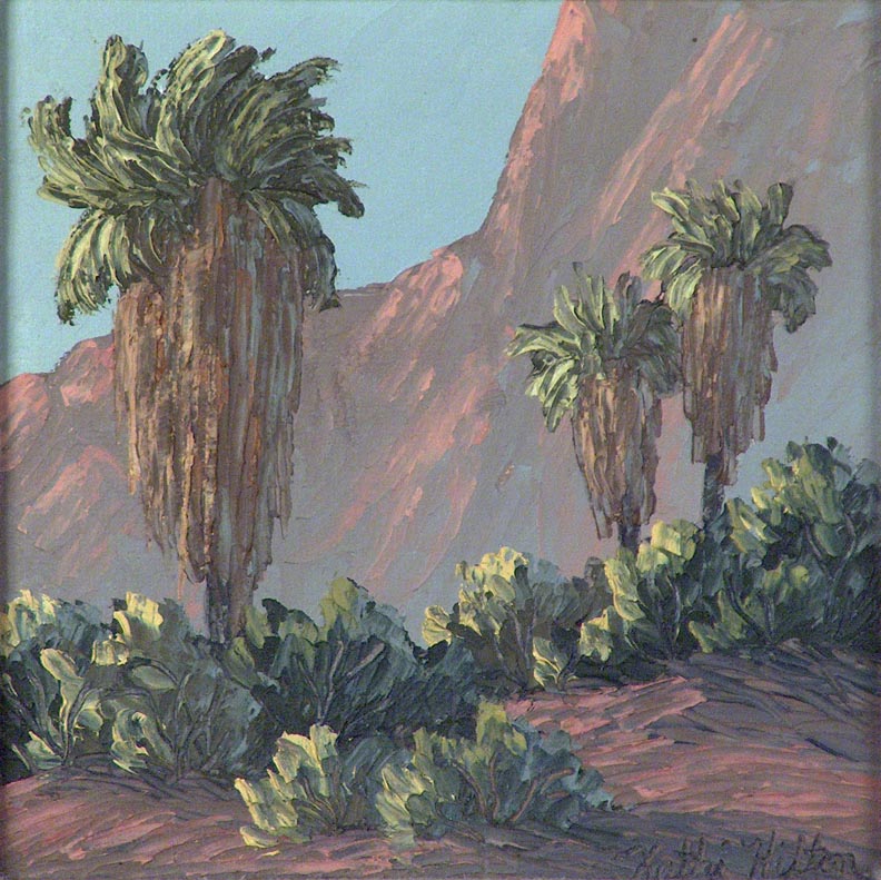 Kathi Hilton Palms Miniature 