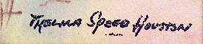 Thelma Speed Houston, Augies, famed Del Coronado Restaurant, circa 1950's
