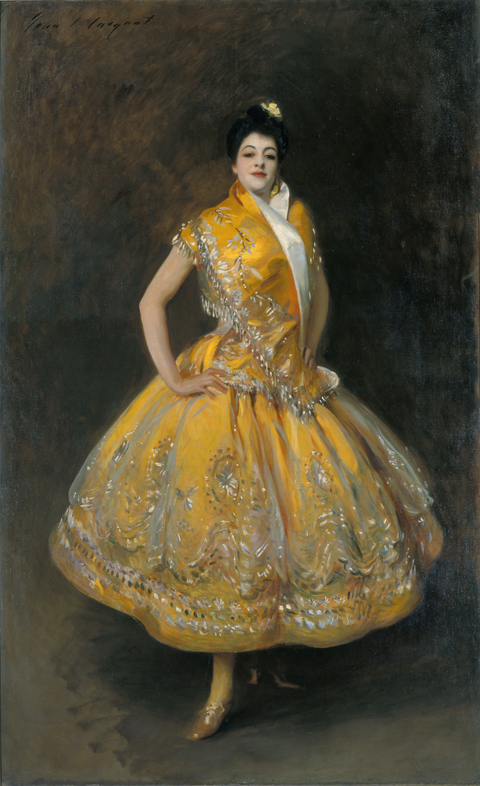 John Singer Sargent, La Carmencita, 1890 oil on canvas, Metropolitan Museum of Art, New York
