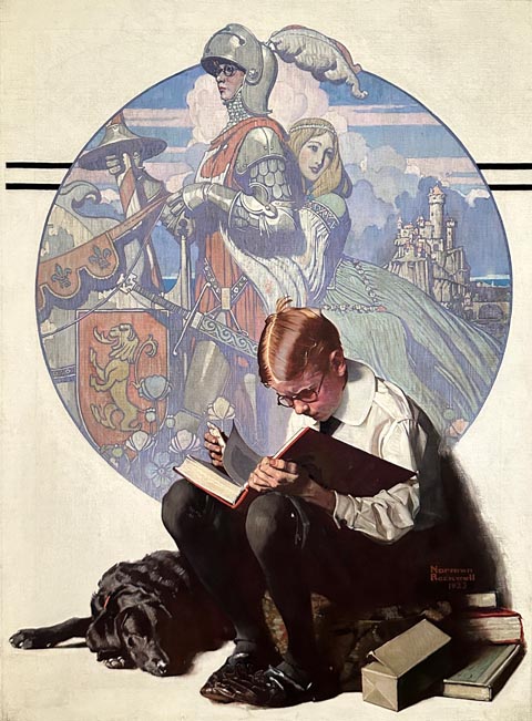 Norman Rockwell, Age of Romance 1923