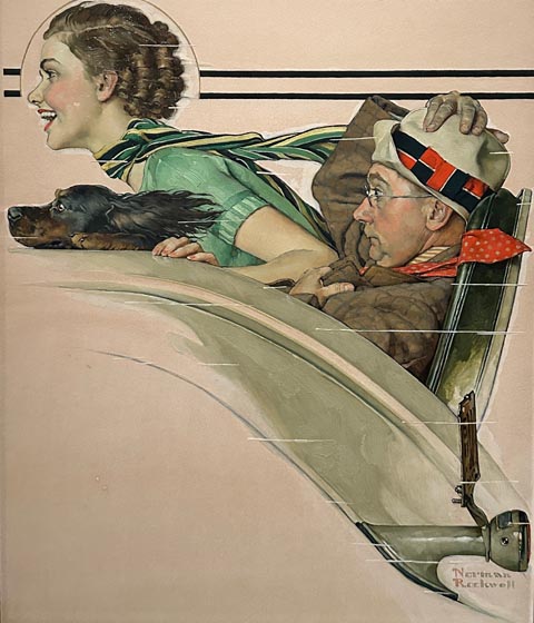 Norman Rockwell, Exhilaration 1935