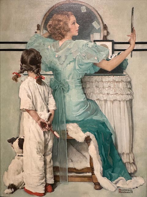 Norman Rockwell, Going Out 1933