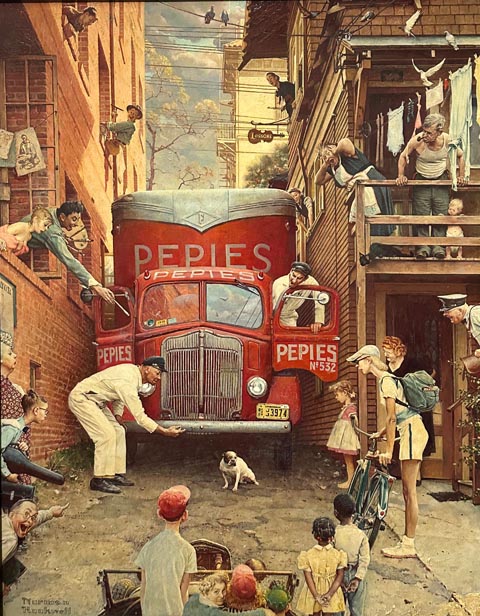Norman Rockwell, Roadblock 1949