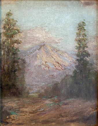 Frederick Stymetz Lamb, Mt. Tamalpais from San Quentin