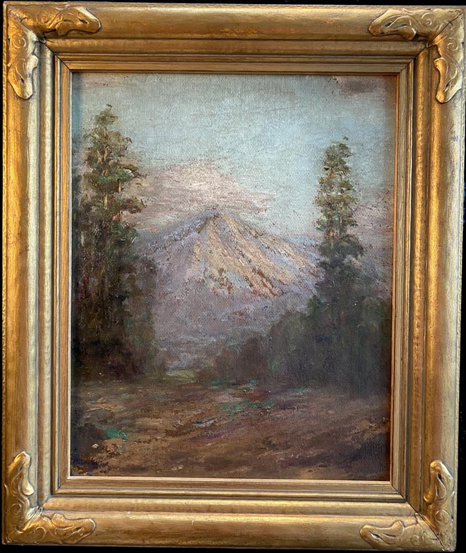 Frederick Stymetz Lamb, Mt. Tamalpais from San Quentin