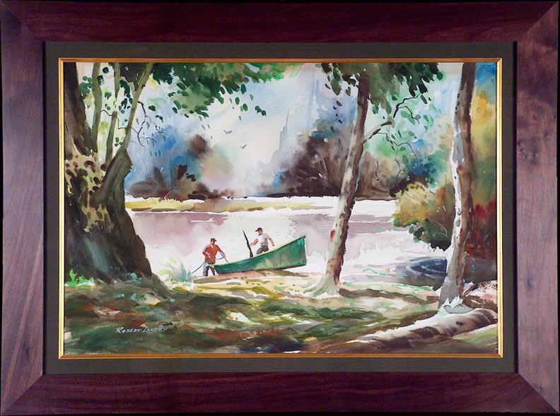 Robert Landry, Commencing the Hunt