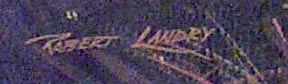 Robert Landry, Lost Kite / signature