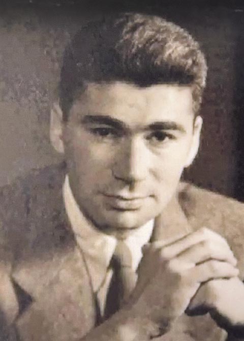Photo Portrait, young Maurice Lapp