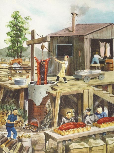 Jake Lee Pig Roasting in Nevada City