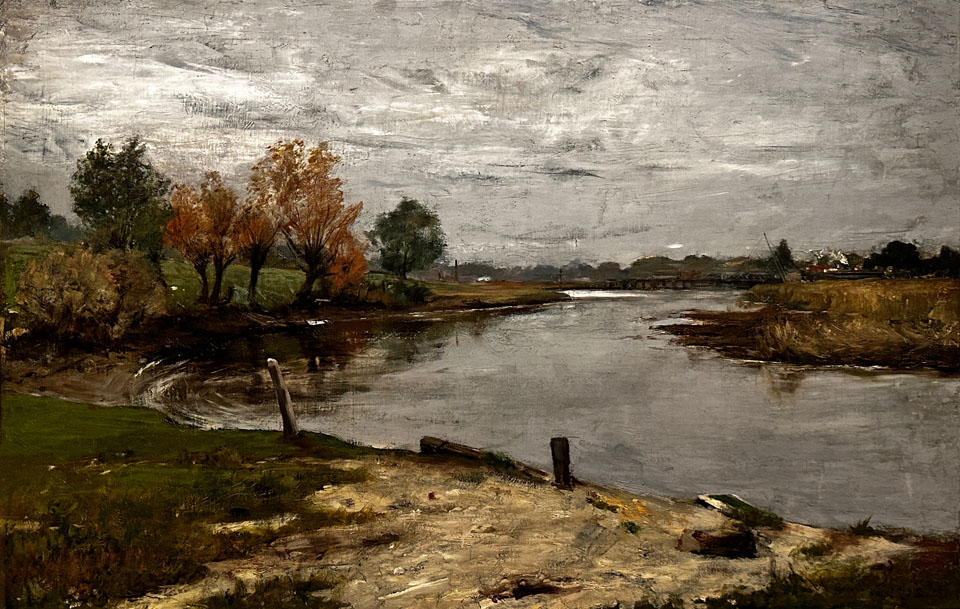 William Merritt Chase 1849-1916, American, The Hackensack River c1882, Museo de Arte de Ponce, Puerto Rico