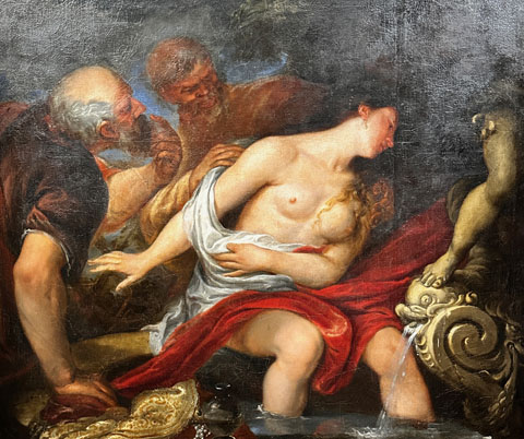 Claudio Coello 1642-1693, Spanish Susanna and the Elders 1661 Museo de Arte de Ponce, Puerto Rico