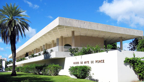 The Museo de Arte de Ponce exterior