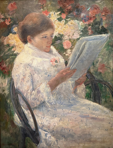 Mary Cassatt, On a Balcony 1878-79 oil on canvas, The Art Institute of Chicago 