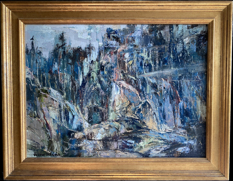 Joshua Meador, Sur Montage, an abstract of the Big Sur Coast, California