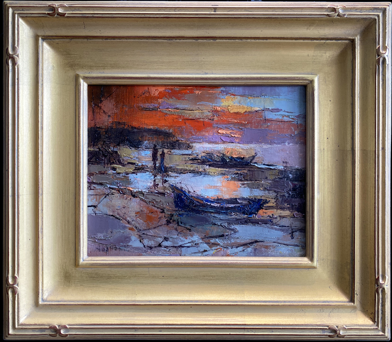 Joshua Meador, Untitled, Red Sunset
