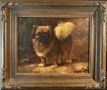 Gustave Magnussen Pekingese Dog 1924