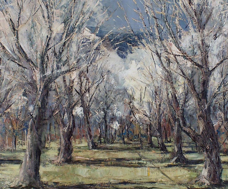 Joshua Meador Almond Alley Closeup