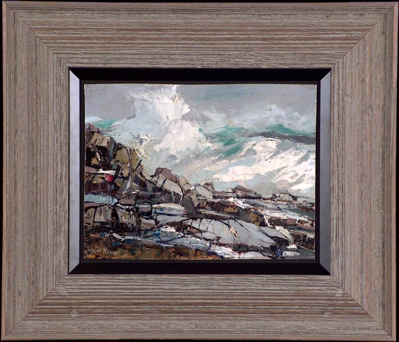 Joshua Meador Marine Rocks with frame