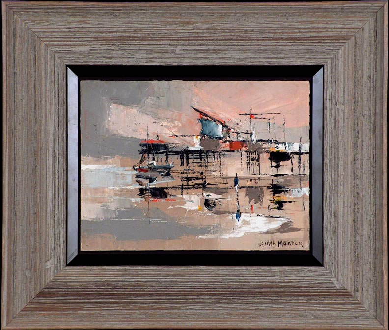 Joshua Meador Modernist Pier with Frame