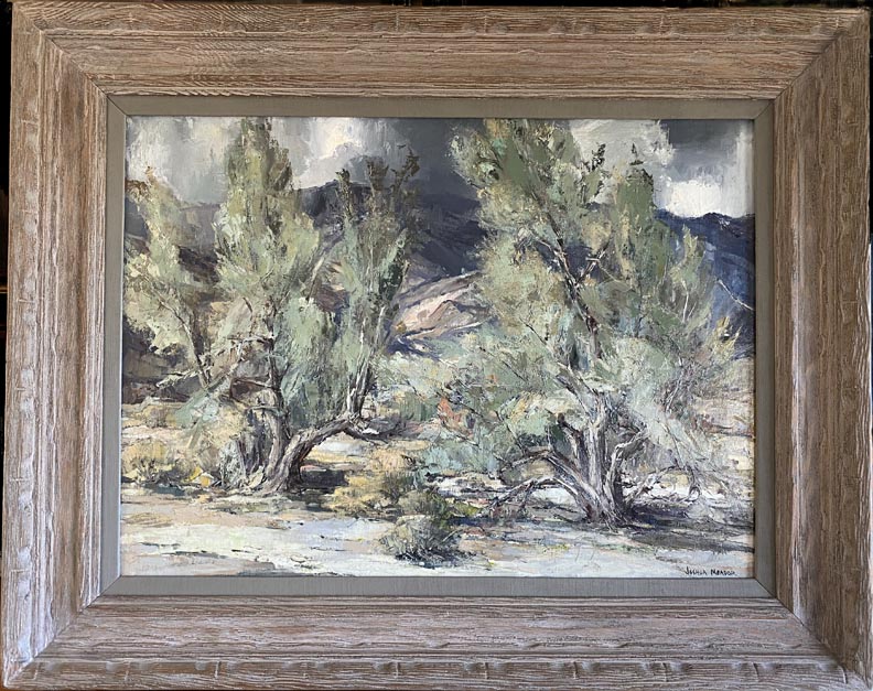 Joshua Meador Mood Indigo with original frame