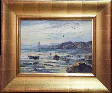 Joshua Meador 1911-1965, Point Arena Light Oil on linen, 12 x 16 $5,000 