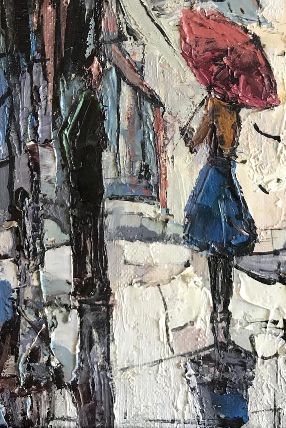 Joshua Meador Rainy Conversation Closeup