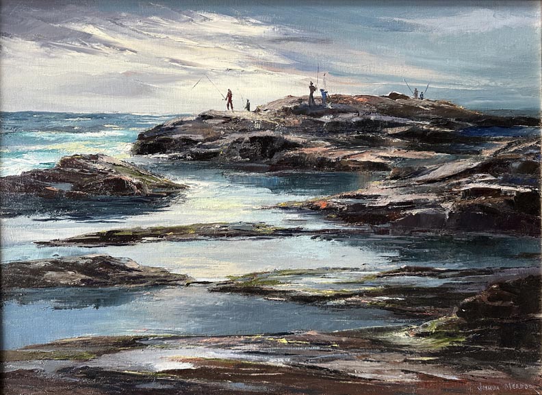 Joshua Meador Rock Fishing