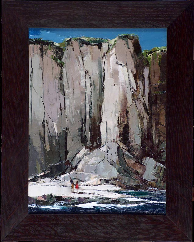 Joshua Meador Shoreline with Frame