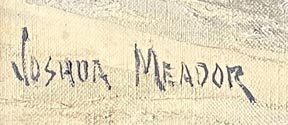 Joshua Meador, The Old Pier Signature