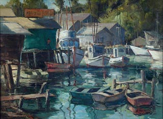 Joshua Meador Waiting at Noyo