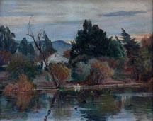 Peter Nielsen Farmhouse and River Midsized Thumbnail