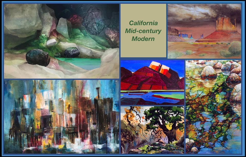 Some of our mid 20th Century Modern Painters