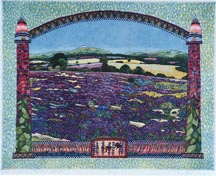 Gail Packer Champs de Lavender Midsized Thumb