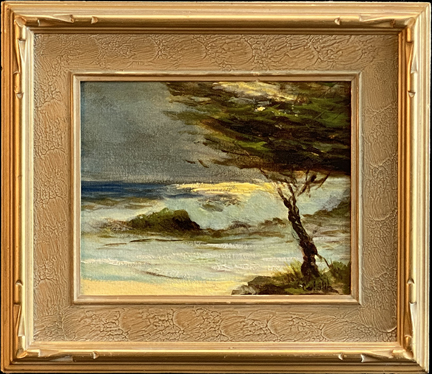 Guldlin Pedersen, Moonlight Cypress, Monterey-Carmel, 1967