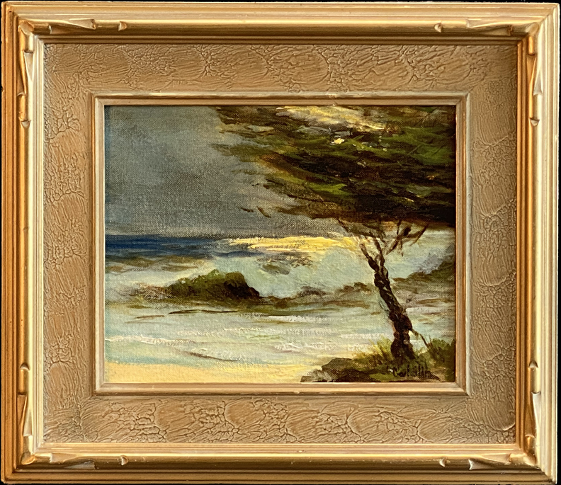 Guldlin Pedersen, Moonlight Cypress, Monterey-Carmel, 1967