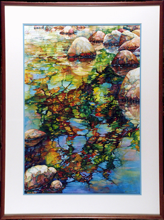 Kirk Pedersen, Cherokee Trail, 1985, watercolor