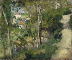 Camille Pissaro The Climb Rue de la Cote du Jalet Pontoise
