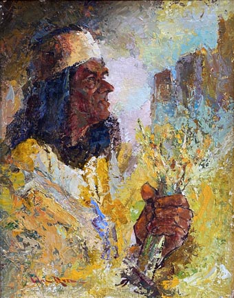 Hal Reed, Cliffdweller with Maize