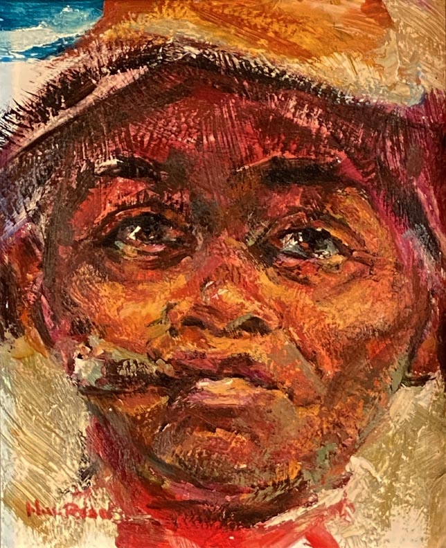 Hal Reed, Portrait with Cigar