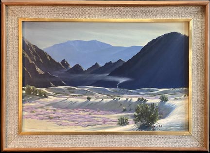 Robert Rishell, California Desert Scene