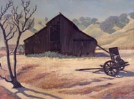 Robert Rishell Old Barn Hills and Oaks 194