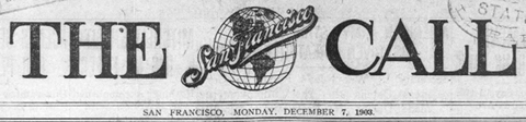 San Francisco Call Banner