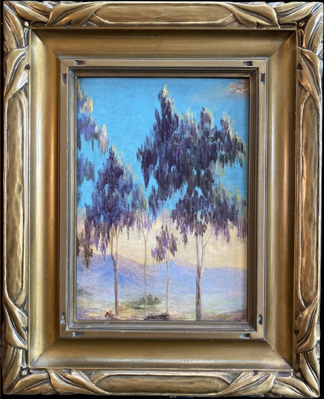 Elizabeth Schleussner, Landscape with Eucalyptus