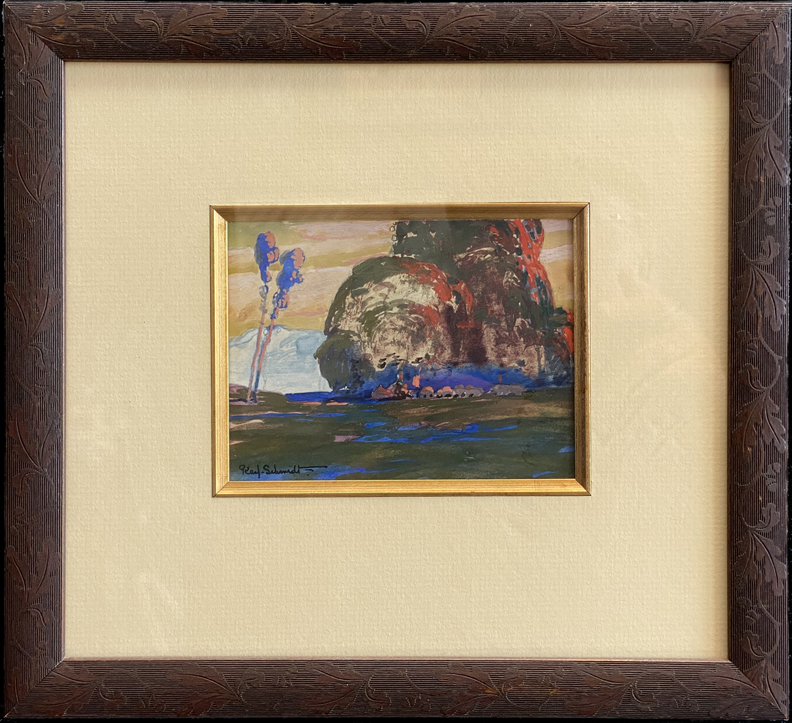 Karl Schmidt, Coastal Oaks and Eucalyptus
