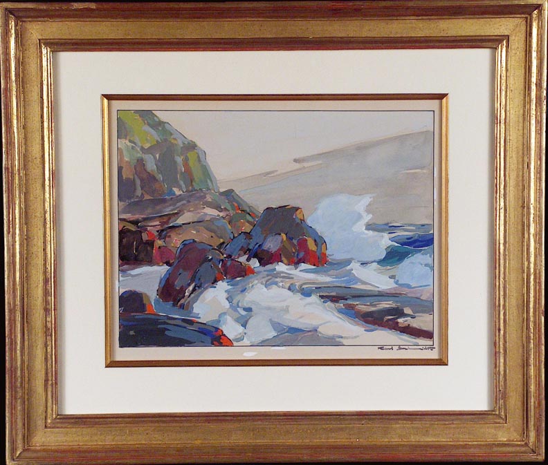 Karl Schmidt, Rocky Coastal Scene 